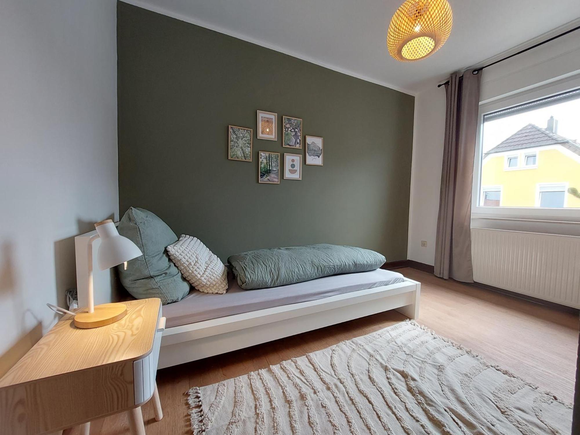 Cozy Home, 7 Beds, Wifi, Kitchen, Balcony, Bielefeld Center Exteriör bild